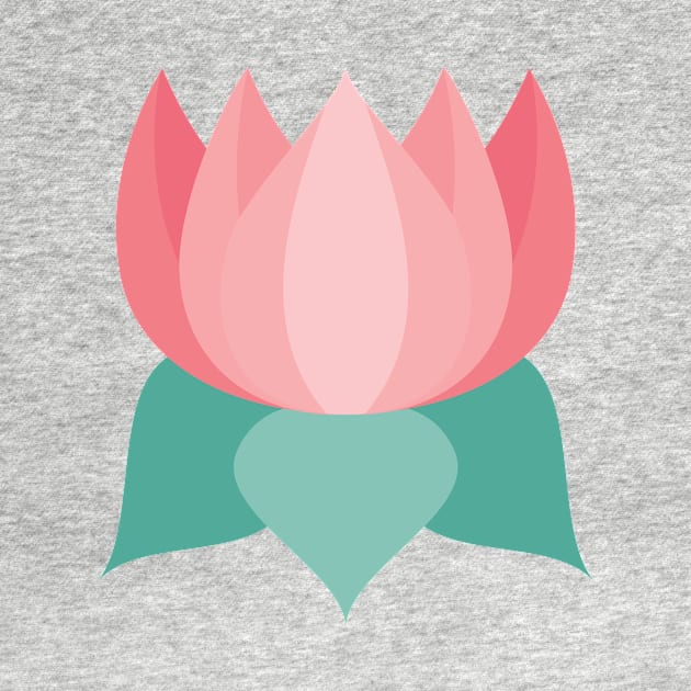 Cute Colorful Lotus by SWON Design